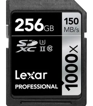 

LEXAR SDXC 256 GB 150 M/S UHS-II 1000x