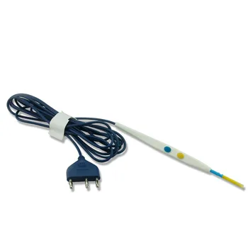 

50PCS/ Lot High Quality Disposable Surgical ESU Pencils, 3Pins plug standard connector