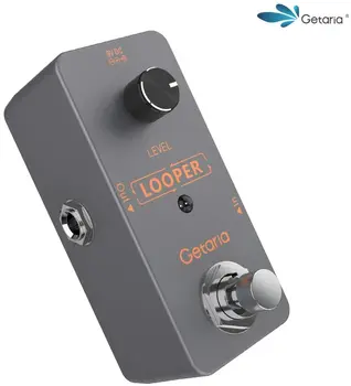 

Getaria Electric Guitar Looper Effects Pedal Loop Pedals Unlimited Overdubs 5 Minutes Looping Time Loop Station for True Bypass