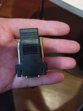 1pcs VGA Extender male to LAN Video CAT5 CAT6 RJ45 Network Cable Adap New