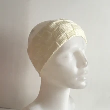 Pafuli ручной вязки зимний ремешок кремовый