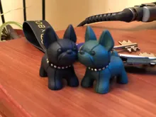 Moda Punk llavero de Bulldog Francés de cuero de la PU perro llaveros para las mujeres bolso colgante joyas baratija del coche de los hombres, anillo de clave de la cadena