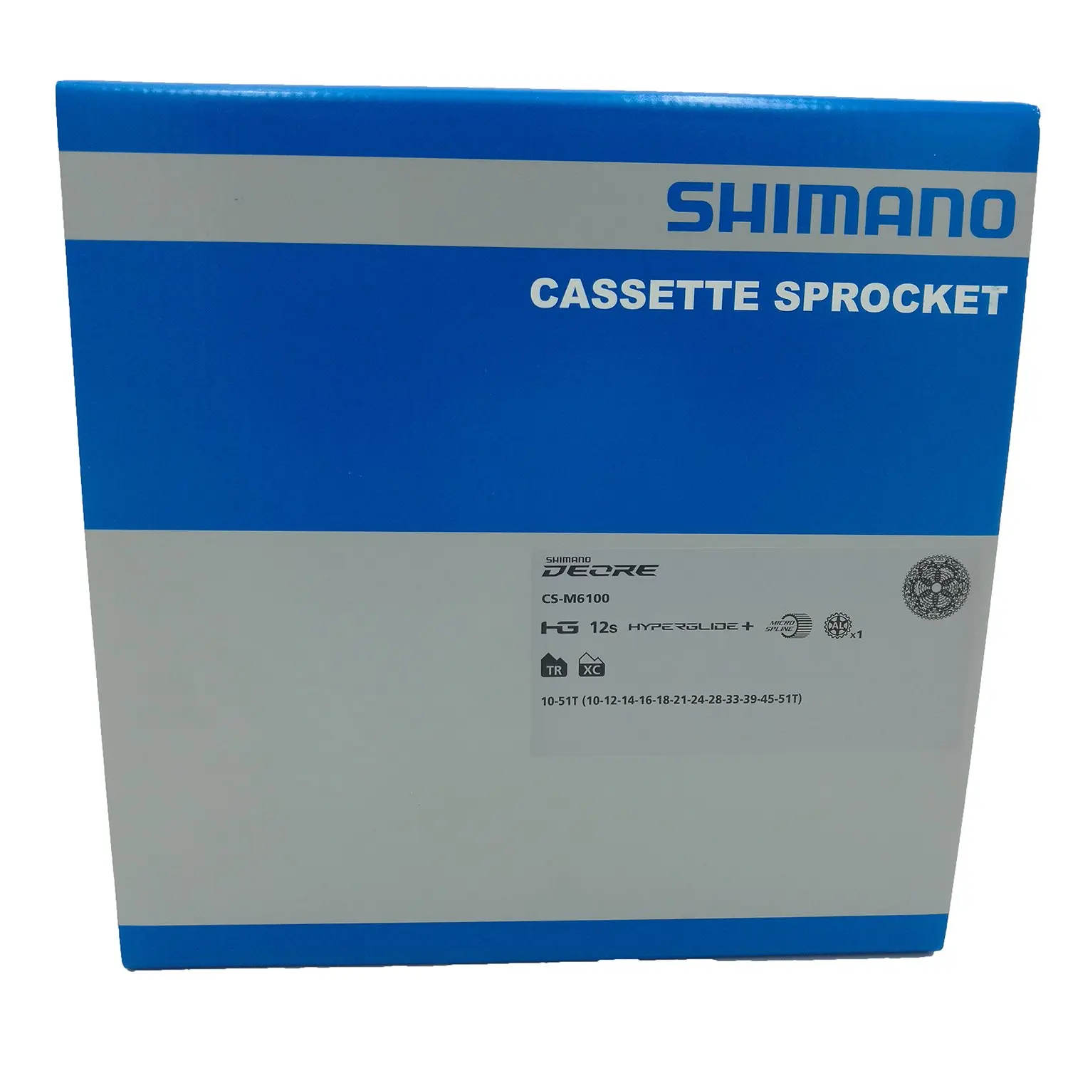 Cassette bicycle Shimano Deore m6100 
