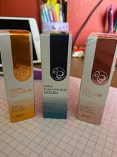 Crema hidratante para el cuidado de la piel, suero de caracol con 5 colores de flor y ácido hialurónico fuerte, vitamina C, antiarrugas, cuidado Facial, TSLM1