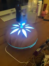 Essential-Oil-Diffuser Air-Humidifier Led-Lights Wood-Grain-Aroma-Diffuser Ultrasonic