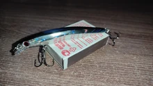 Wobbler Minnow Floating Artificial-Bait Fishing-Lure Tackle-Bass-8cm Hard-Plastic 3d Eyes