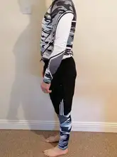 Conjunto de 3 piezrajes dmpresión para hombre conjunto de secadara correr ropa pa ceportamiento gimio Fess chándales conjunto de ropa deportiva