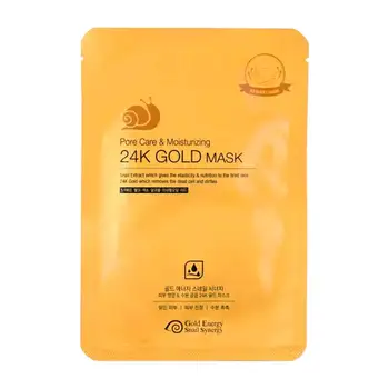 

Fabric mask J & G gold snail Pore Care & moisturizing 24k gold mask
