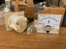 Analógico DC Panel de medición de corriente 1A 2A 3A 5A 10A 20A 30A calibre de amperios mecánico actual amperímetros 85C1