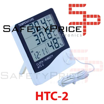 

Clock + thermometer + indoor/outdoor hygrometro HTC-2