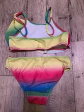 Nuevo 2021 niños traje de dos piezas Flamingo traje de baño para niñas 2021 verano Bikini conjuntos niños traje de baño bañador adorable G1-K337
