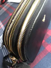 Bandolera de cuero auténtico de mano de alta calidad para mujer, bolso de mano de estilo de moda, tendencia, bandolera de doble uso, bolsa de ocio
