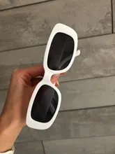 Gafas de sol de estilo Retro para hombre y mujer, anteojos de sol femeninos de estilo Retro para senderismo, elegantes y pequeños, rectangulares, con protección UV 2021, color negro, 400