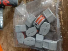 Cable-Connectors Splicing Push-In-Terminal-Block Fast-Wire Universal Mini SPL-2/3 Compact