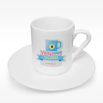 

Personalized New She Devotes The Success In Design Turkish coffee Cup-4