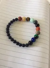 Pulsera de piedra Natural de galaxia para hombres y mujeres, pulsera curativa de constelaciones de los once del universo, joyería misteriosa