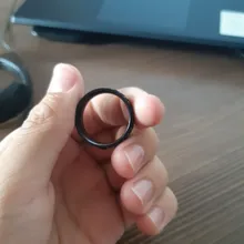 Letdiffery genial de acero inoxidable giratoria anillo de Spinner de calidad cadena Punk joyería de las mujeres para regalo de fiesta