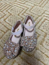 Verano de las muchachas del bebé sandalias niños, sandalias de bebé niños resbalón en perlas de cristal princesa individual zapatos romanos zapatos tamaño 21-36