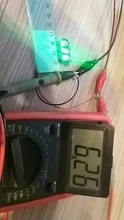 0,28 pulgadas rojo azul Digital Mini pantalla LED módulo DC2.5V-30V DC0-100V del voltímetro del probador de voltaje medidor de contador de Panel de coche de la motocicleta