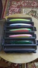 Tackle-Box Bait-Hooks Fishing-Lure BEARKING Double-Sided Compartments Professional