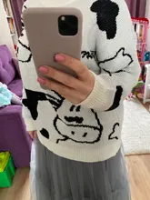 Suéter de estilo coreano para mujer, suéter de estilo salvaje suelto, de moda, otoño e invierno, 2021