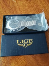 LIGE-reloj de cuarzo deportivo para mujer, accesorio de marca de lujo, con calendario de acero inoxidable, resistente al agua