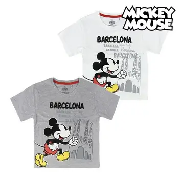 

Child's Short Sleeve T-Shirt Barcelona Mickey Mouse 73489