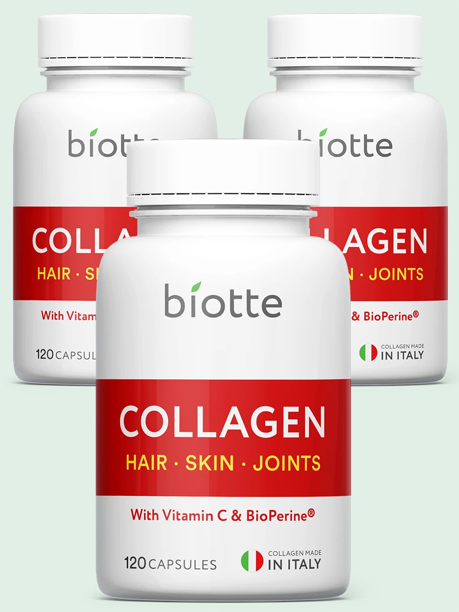 Коллаген для женщин лица кожи волос суставов с витамин С / Collagen Hair Skin Joints /бад 360