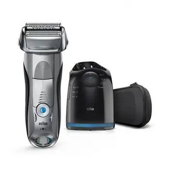 

SHAVER BRAUN SERIES 7-7790CC PULSONIC WET AND DRY SILVER - 5 MODES SHAVING-SMART TECHNOLOGY AUTOSENSE-HEAD