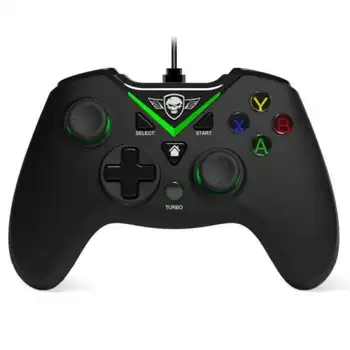 

Gamepad spirit of gamer pgx-wired 12 buttons-vibration-compatible pc/xbox one-cord 1.8m - usb