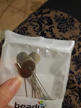 10 piezas de oro Chapado en plata imitación Aleación de perlas cobre largo broche Pin para bricolaje broches solapa vestido piezas de joyería Accesorios