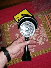 Cámara ficticia falsa CCTV seguridad al aire libre impermeable pato señuelo IR LED Flash wifi Led rojo maniquí cámara de videovigilancia