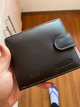 Designer Wallet Card-Holder Men Purse Coins Bifold Minimalist Genuine-Leather Luxury Men