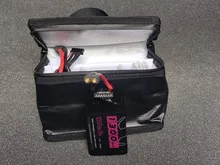 Safety-Bag Drone-Batteries Helicopter Fireproof Airplane FPV 8-Compartments for Rc-Model