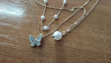 VKME-collar de perlas de mariposa de varias capas para mujer, gargantilla de perlas doradas, estrella del sol, regalo de joyería 2021