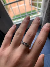 Anillo de Plata de Ley 925 con margaritas pequeñas para mujer, sortija con margaritas pequeñas, accesorios bohemios, joyería minimalista, procesamiento Vintage