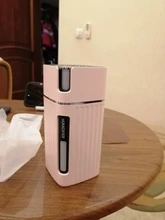 Humidificador de aire inteligente, difusor ultrasónico de vapor frío con luz LED de Color para oficina y coche, fabricante de niebla
