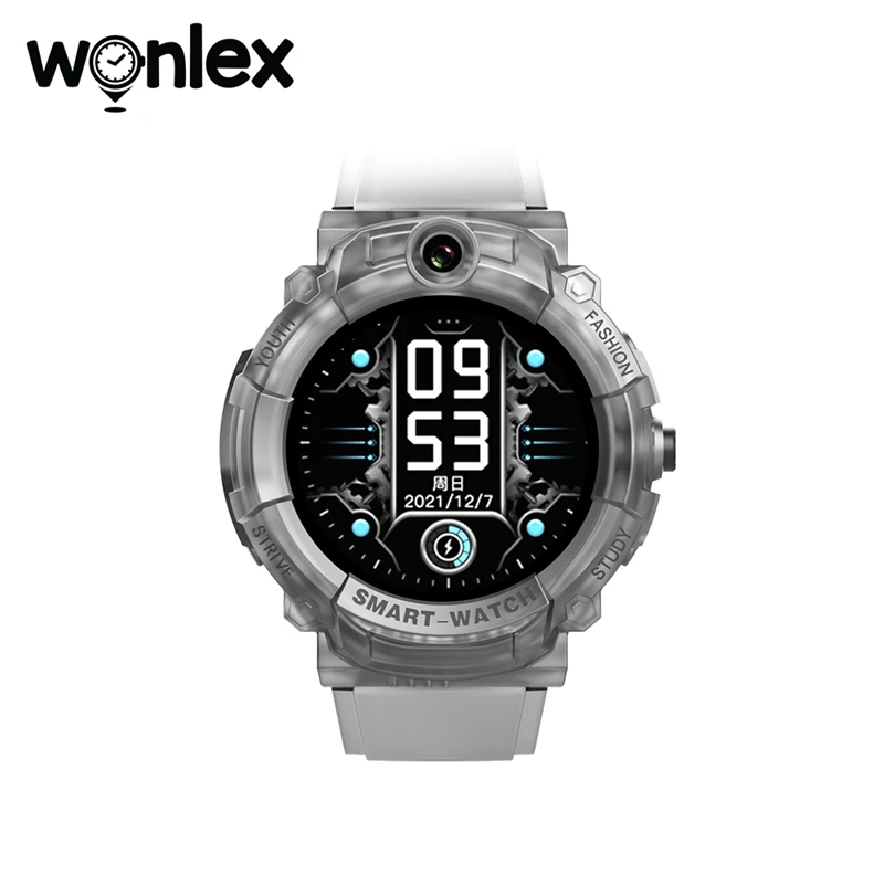 

Wonlex Smart Watches Youth Fashion 4G Video Camera Phone Watch Anti-Lost GPS Tracker KT27 Kids SOS Waterproof Voice-Monitor Gift