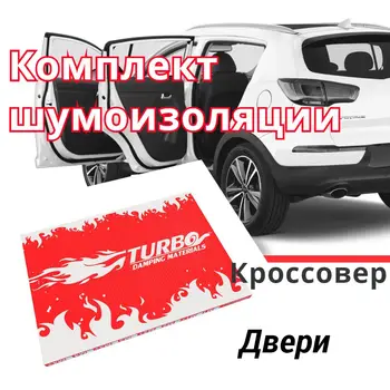 

Kit noise isolating doors on crossover-standard