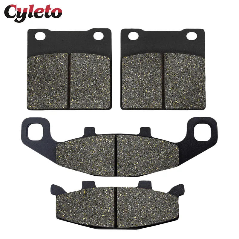 

Motorcycle Front Rear Brake Pads for Suzuki Bandit GSF 250 92-96 GSF 400 91-95 GSX250F Across 90-98 GSX250 1991 GS 500 E 89-95