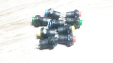 Switch-Locking Dashboard Latching Push-Button Momentary Ds228-On/Off 10pcs Car DS428