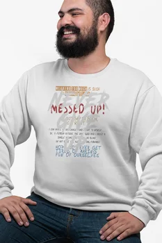 

Angemiel Wear Never Give Up White Men 'S Sweatshirt