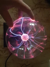 Kids Gift Table-Lights Plasma-Ball-Light Party-Decor Glass Christmas Novelty Magic 3/4/5/6inch-night-light