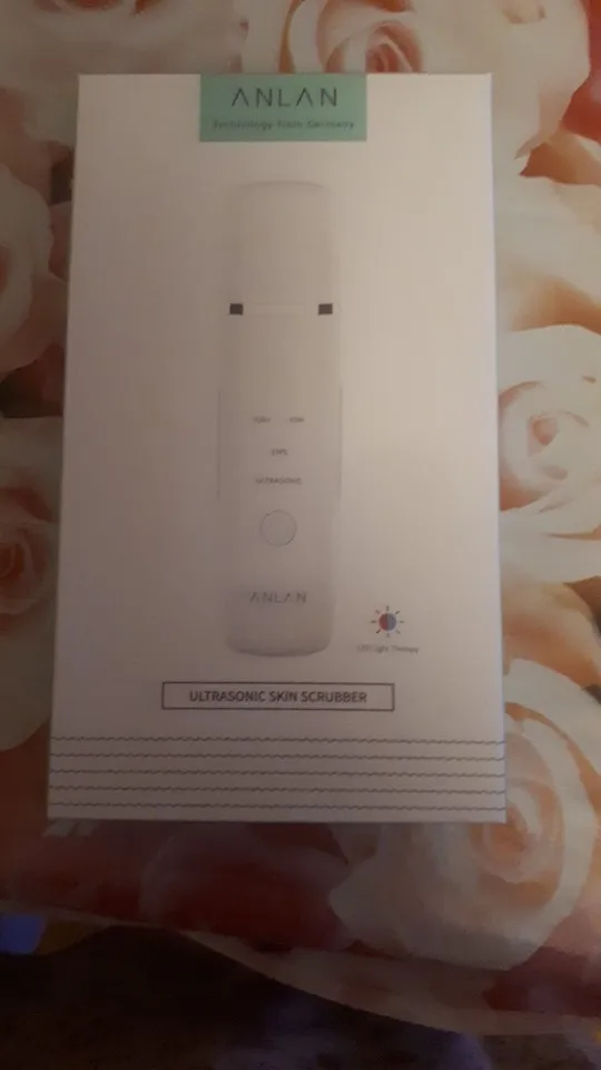 Отзыв о товаре ANLAN Ультразвуковой скрабер скруббер, ионная лопатка для чистки лица, пилинг, лифтинг для лица, удаление угрей, терапия красным светом для удаления черных точек blackhead remover узи чистка ультразвуковая чистка лица от пользователя D***d