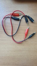 Alligator Clips Jack-Connector Power-Cable Crocodile-Wire Female 12V DC Voltage