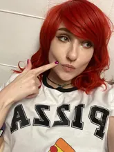 MSIWIGS-Peluca de cabello sintético flequillo lateral para mujer