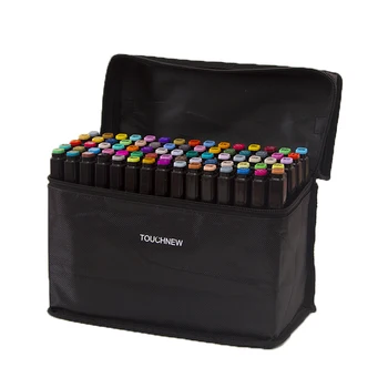 

Touchfive Markers Set for Drawing Painting 30 40 60 80 168 Colors Dual Brush Tip Design Alcohol Sketching markers Art Supplies