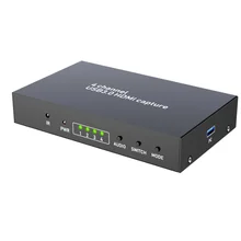 Y&H 4 канала HDMI видео устройства захвата USB3.0 1080P 60 запись видео и трансляция встроенный multi-зритель и Экран переключатель