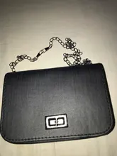 Nueva llegada Simple bolsos de hombro con solapa para niñas monedero embrague Retro de la PU de cuero de las mujeres bolso dama cierre bandolera cruzada