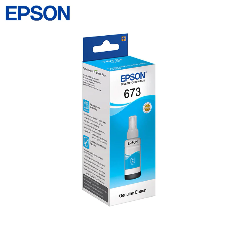 Картридж Epson Cyan C13T67324 70 мл (для L850/L805/L810/L1800) | Компьютеры и офис